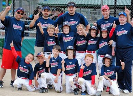 8U Rawlings Indians Take 1st Place in St. Louis County Tournament