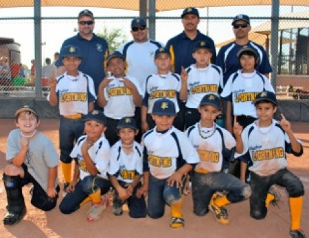 9U Lightning wins Majors Division Championship 9U Lightning